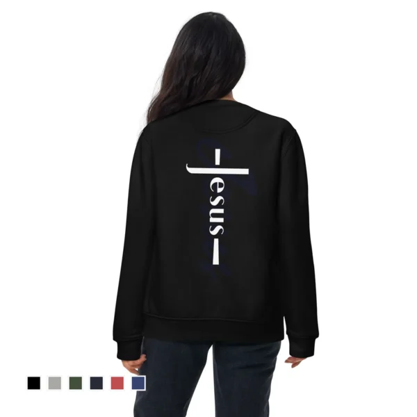 Christian apparel sweatshirt Unisex – Holydrvn Jesus Cross