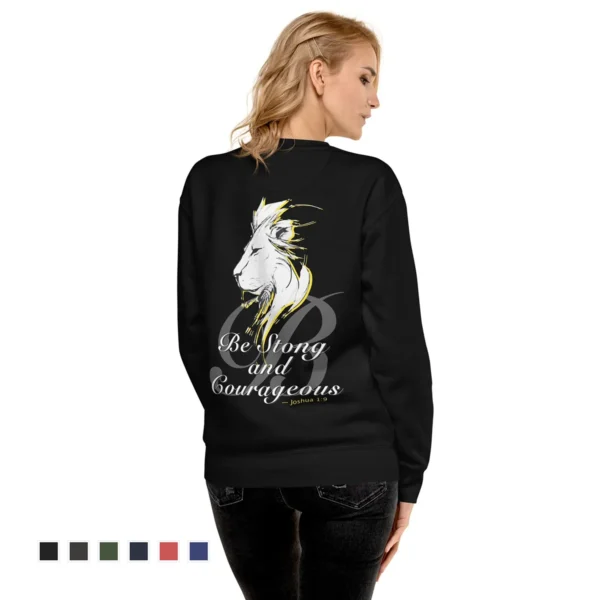 Christian apparel sweatshirt Unisex – Holydrvn Lion