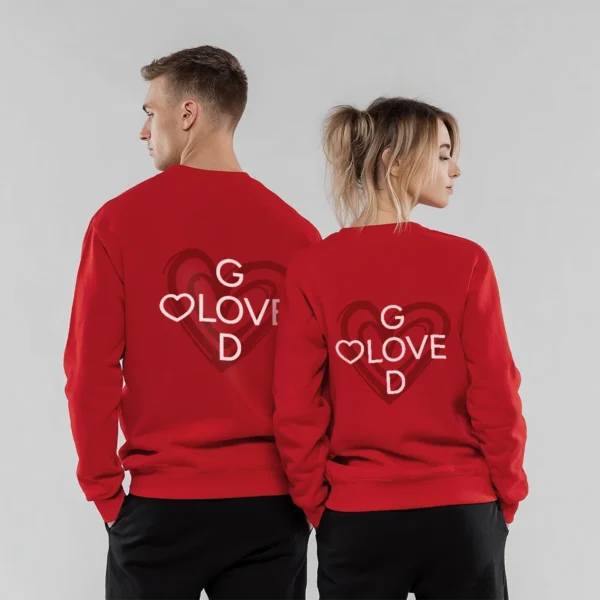 Christian apparel sweatshirt Unisex – Love God