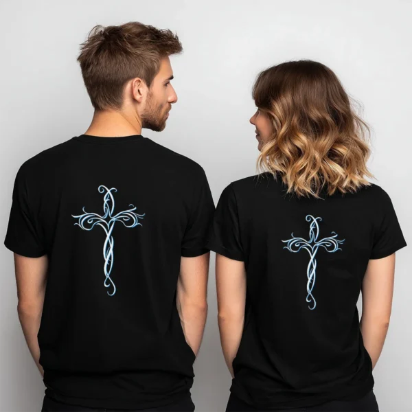 Christian apparel t shirt Unisex – Holydrvn Cross