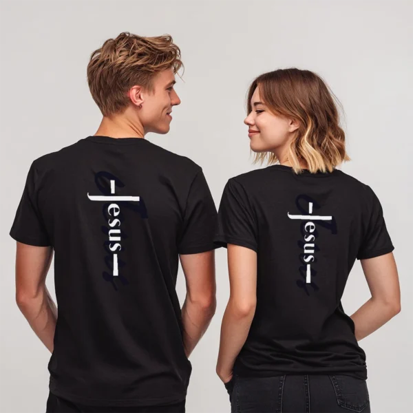 Christian apparel t shirt Unisex – Holydrvn Jesus Cross