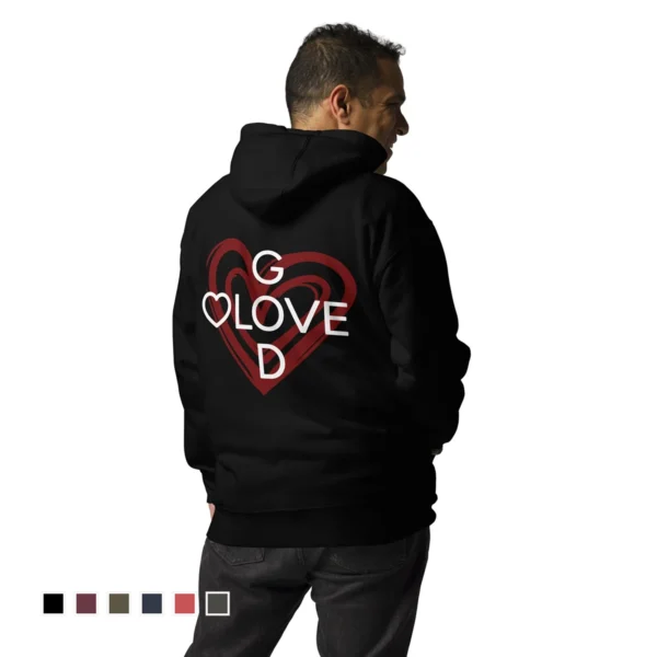 Christian clothing hoodie Unisex – Love God