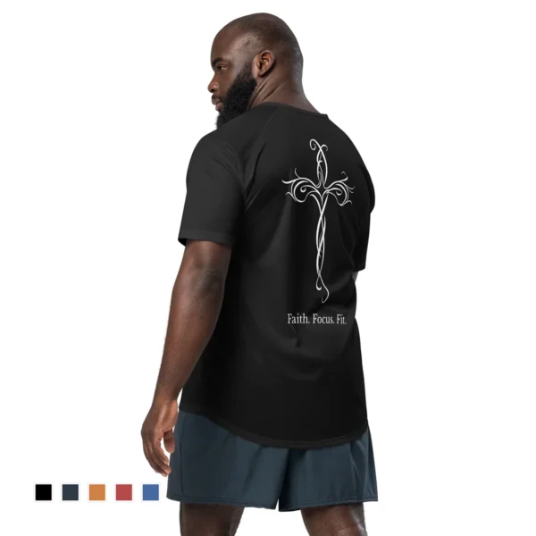 Christian fitness apparel shirt Unisex – Faith. Focus. Fit.
