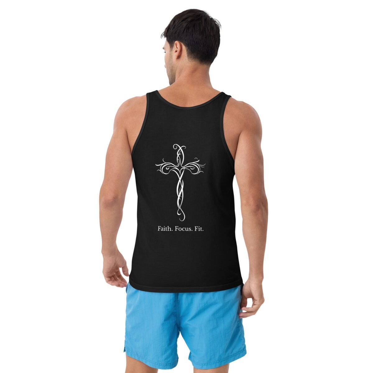 Christian fitness apparel Men's Tank Top - Image 3