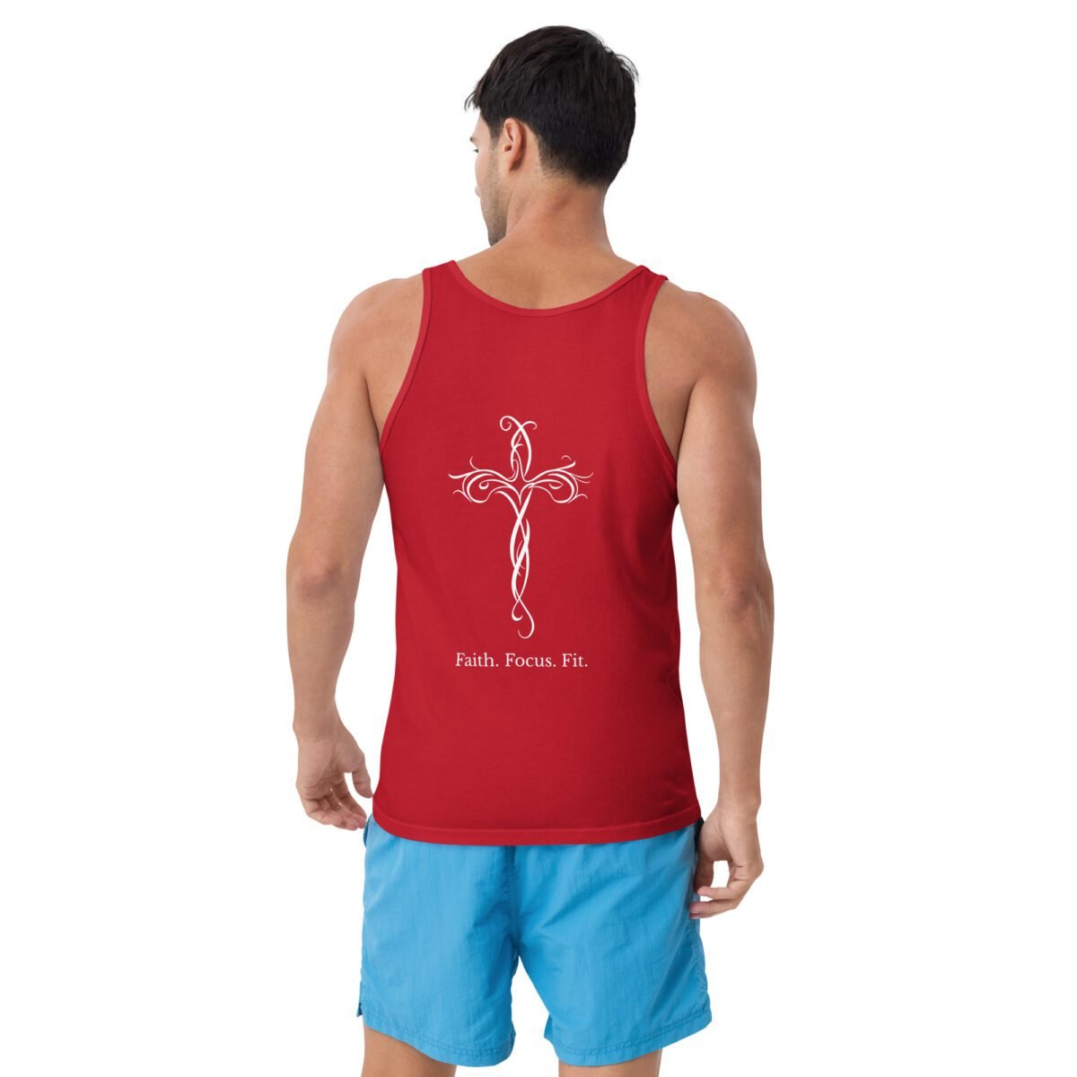 Christian fitness apparel Men's Tank Top - Image 9