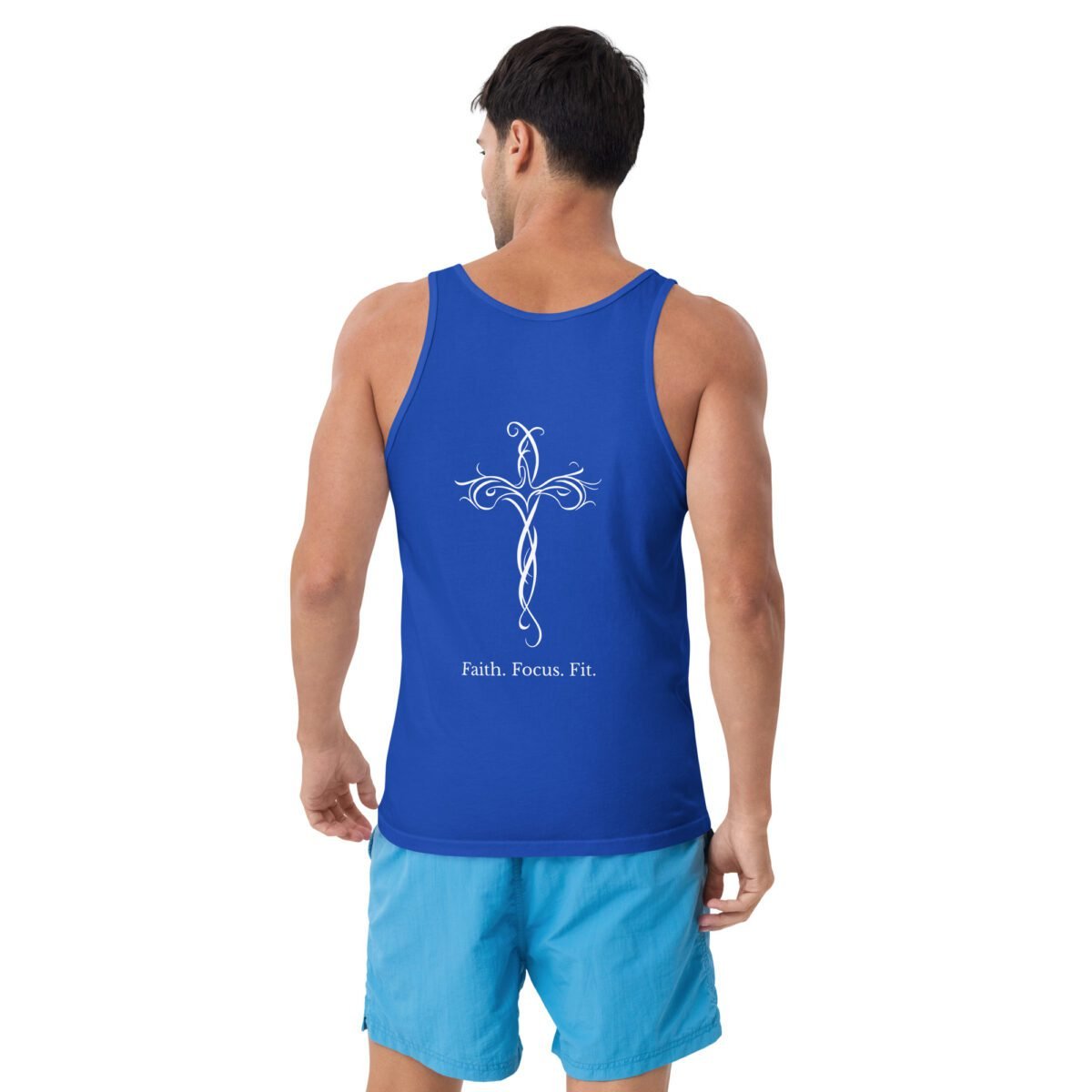 Christian fitness apparel Men's Tank Top - Image 11
