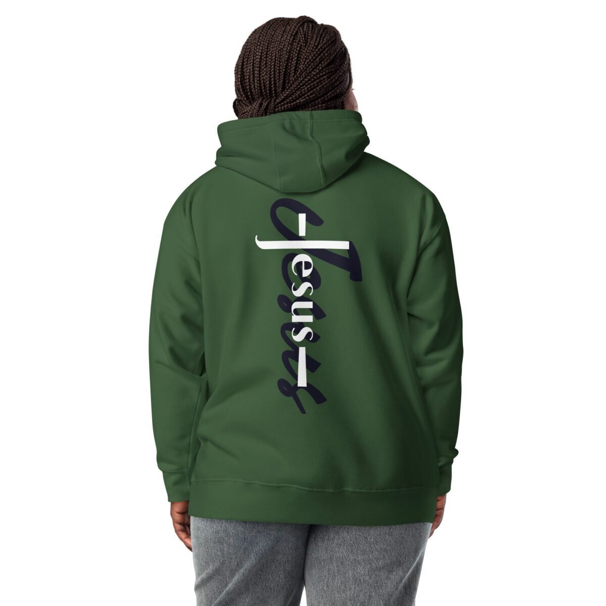Christian clothing hoodie Unisex – Holydrvn Jesus Cross - Image 17