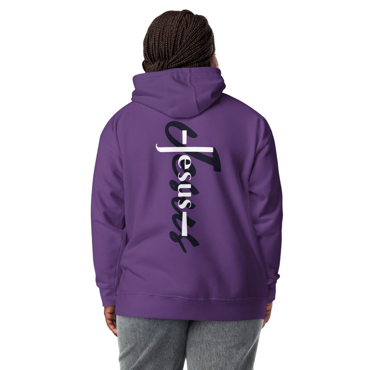 Christian clothing hoodie Unisex – Holydrvn Jesus Cross - Image 15