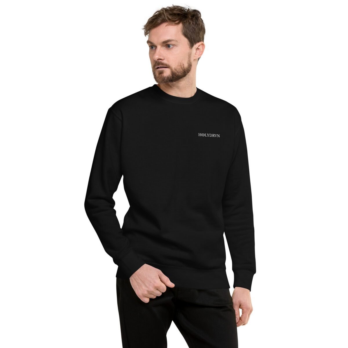 Christian apparel sweatshirt Unisex – Holydrvn Cross - Image 2