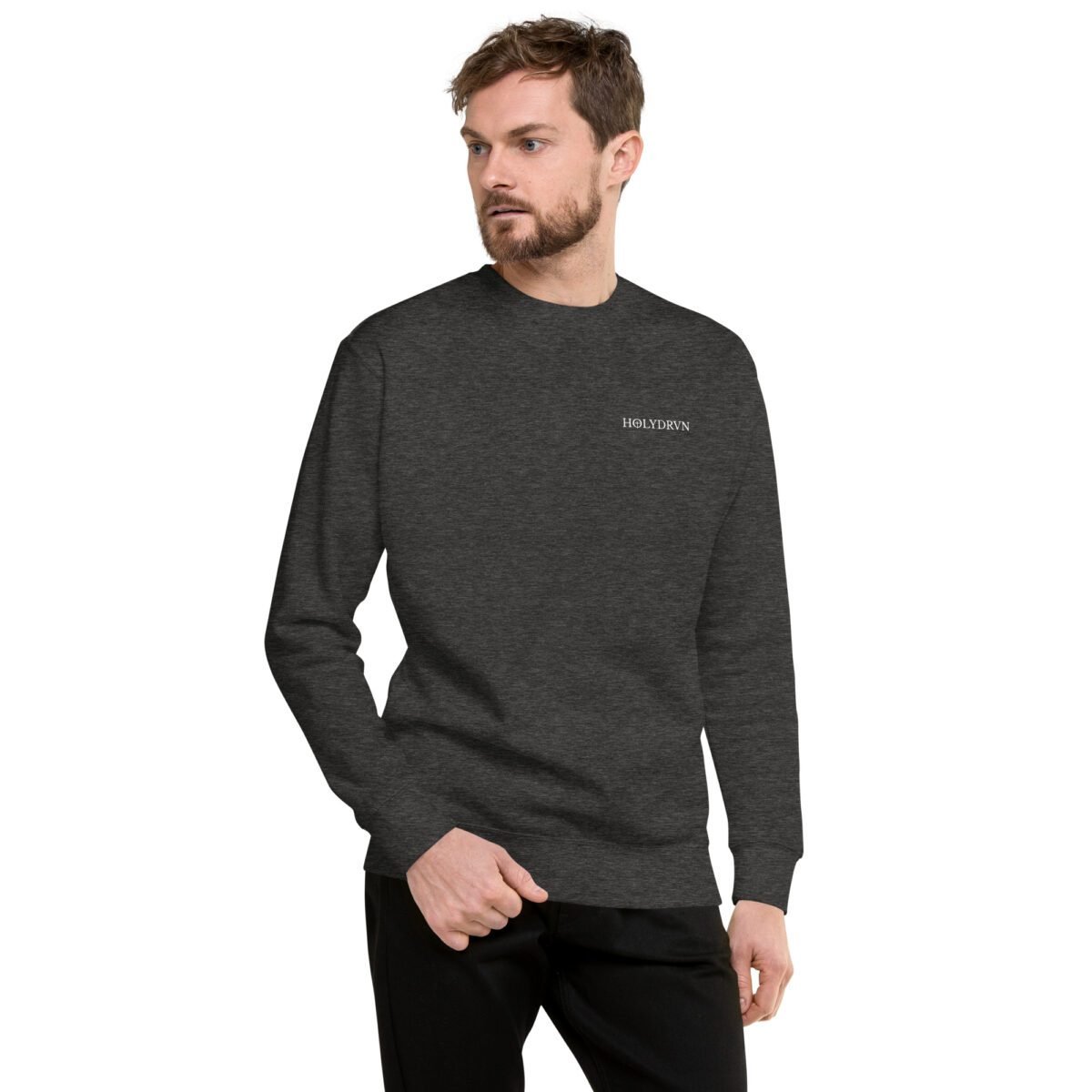 Christian apparel sweatshirt Unisex – Holydrvn Cross - Image 3