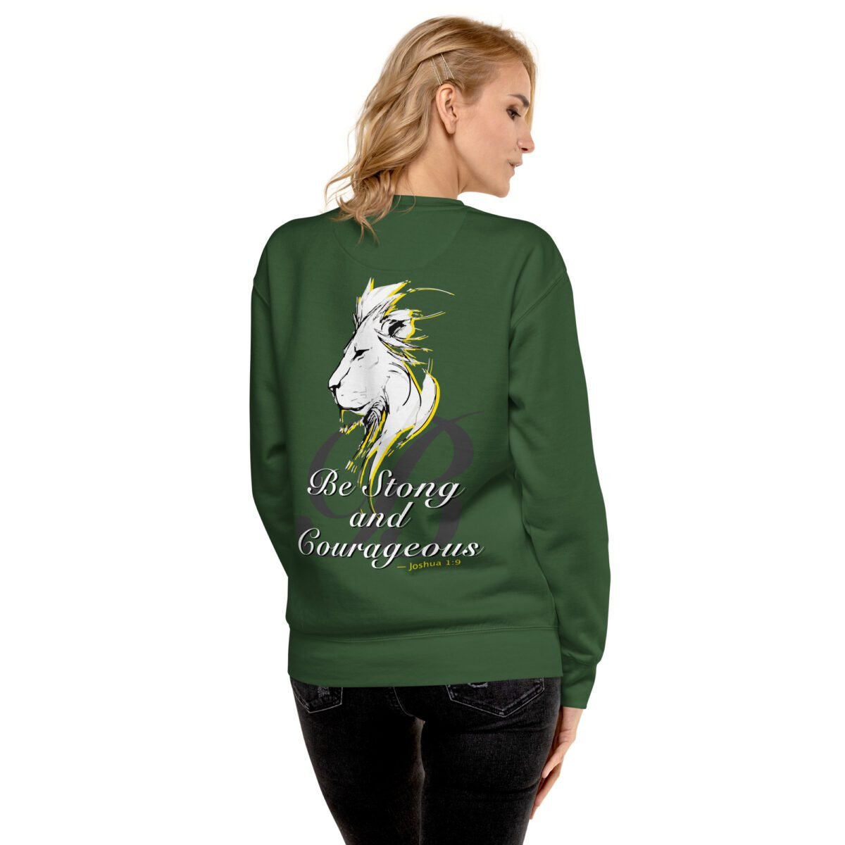 Christian apparel sweatshirt Unisex - Holydrvn Lion - Image 10