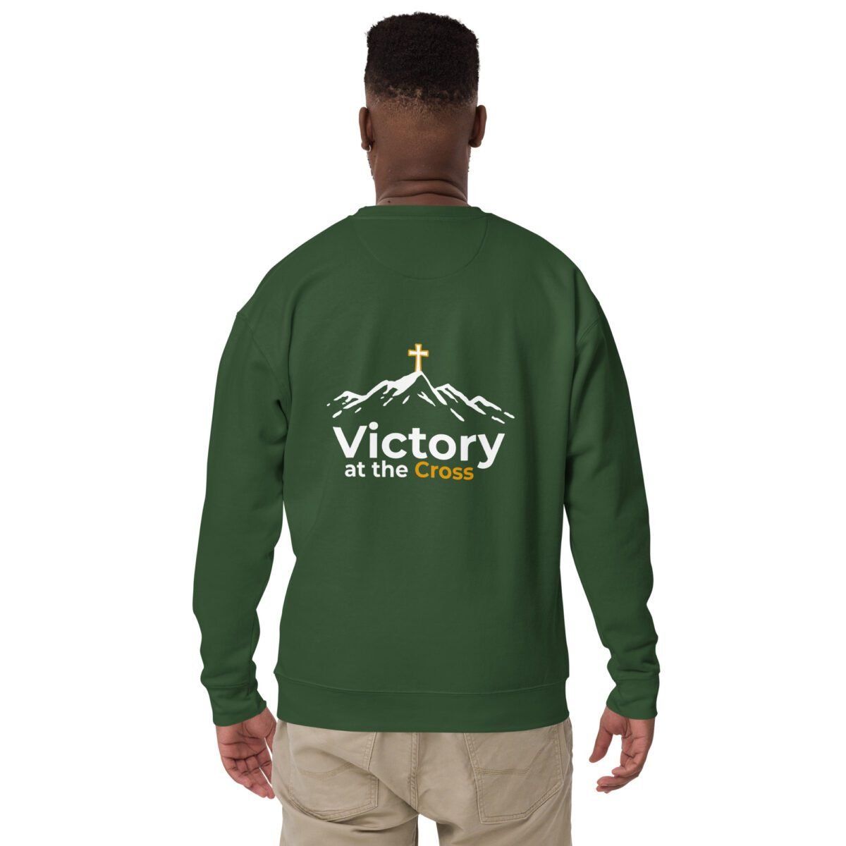 Christian apparel sweatshirt Unisex – Holydrvn Victory - Image 10