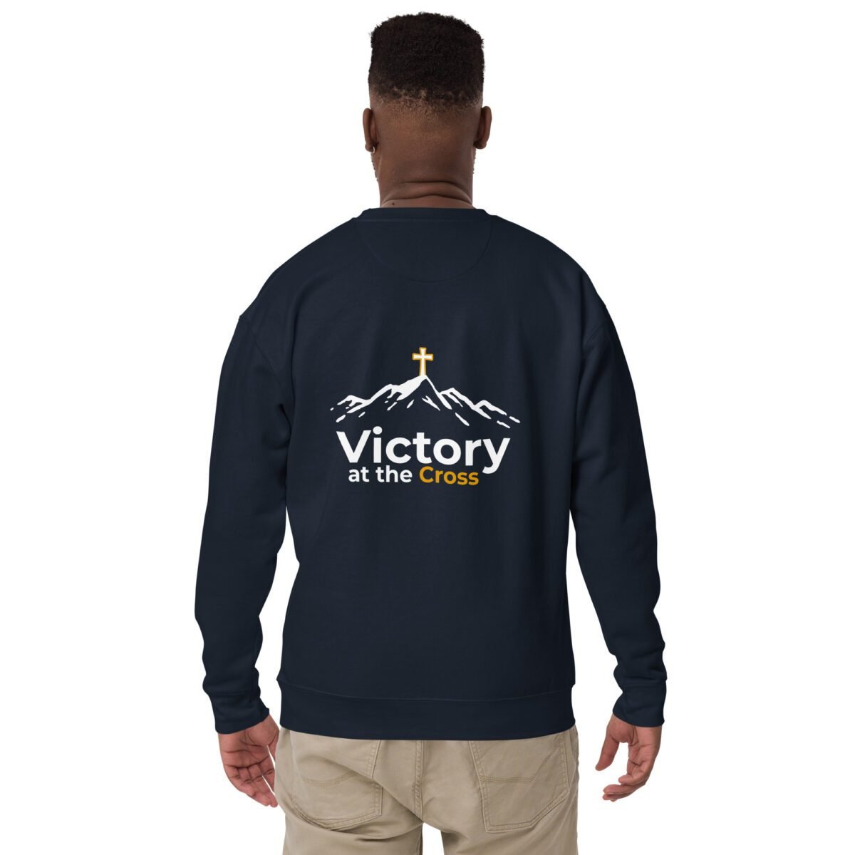 Christian apparel sweatshirt Unisex – Holydrvn Victory - Image 4