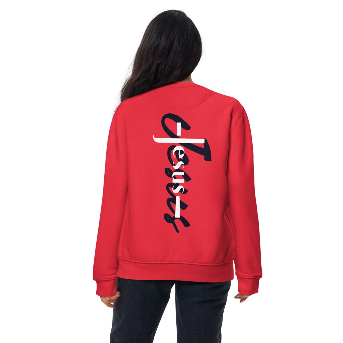 Christian apparel sweatshirt Unisex – Holydrvn Jesus Cross - Image 10
