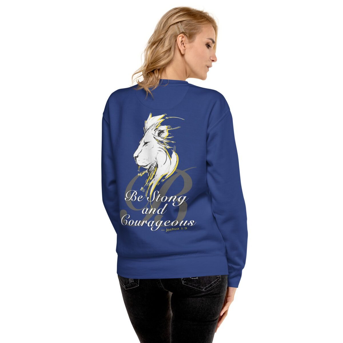 Christian apparel sweatshirt Unisex - Holydrvn Lion - Image 8