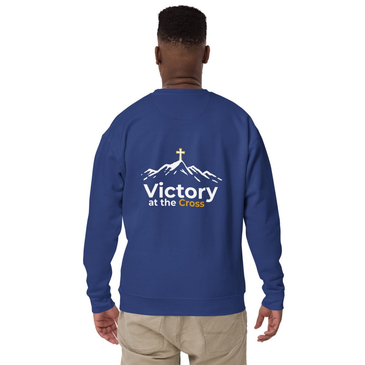 Christian apparel sweatshirt Unisex – Holydrvn Victory - Image 8