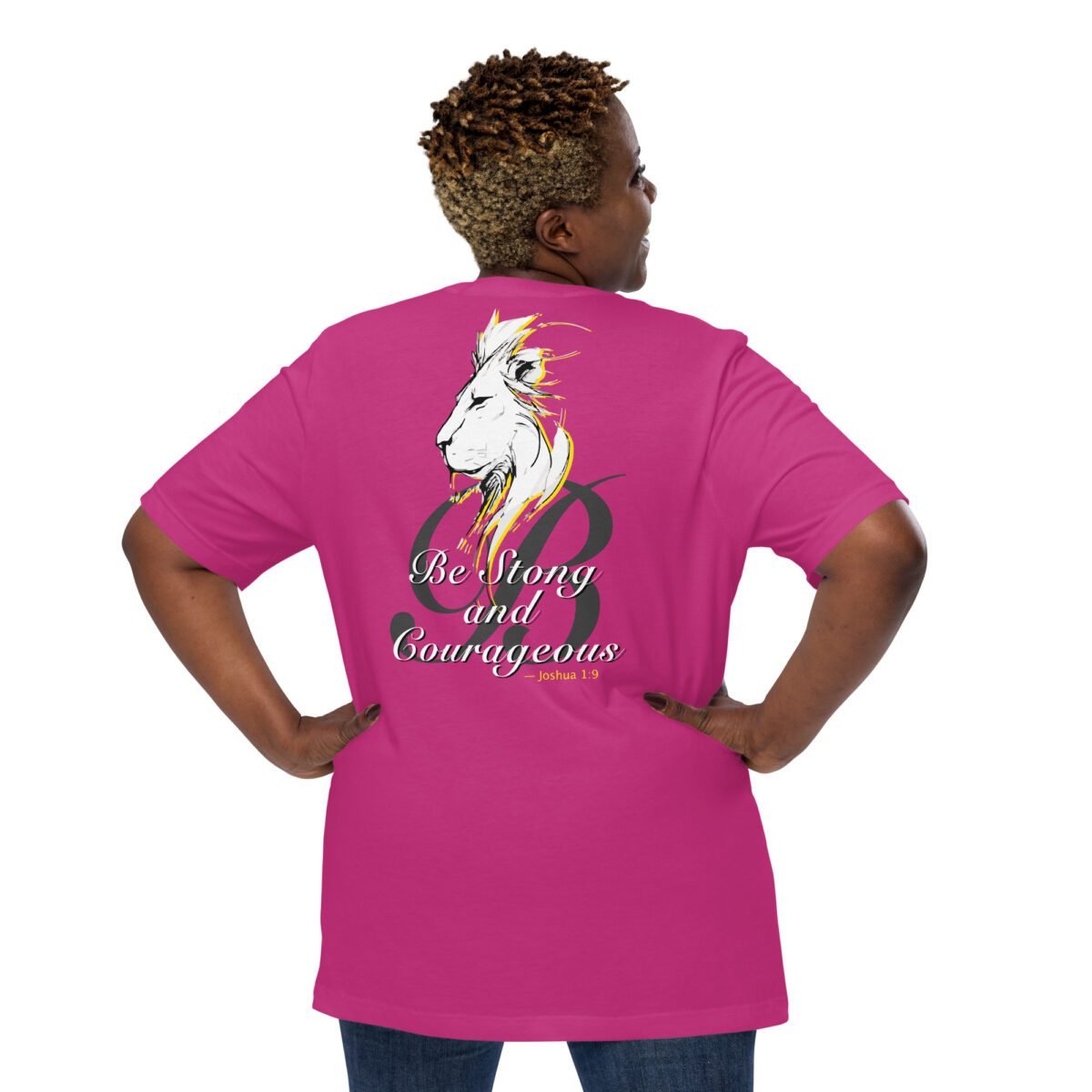 Christian apparel t shirt Unisex – Holydrvn Lion - Image 8
