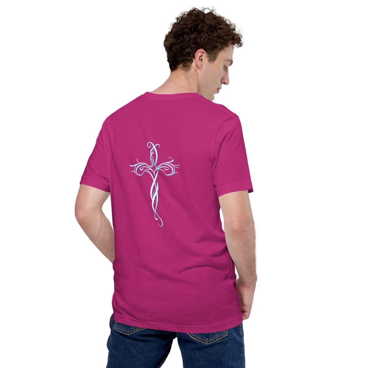 Christian apparel t shirt Unisex – Holydrvn Cross - Image 16