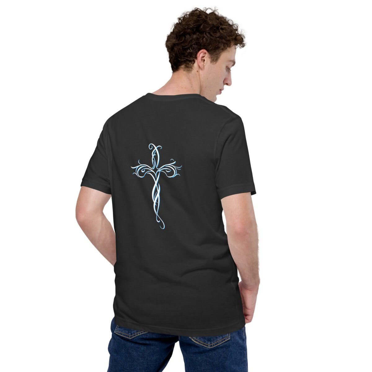 Christian apparel t shirt Unisex – Holydrvn Cross - Image 6