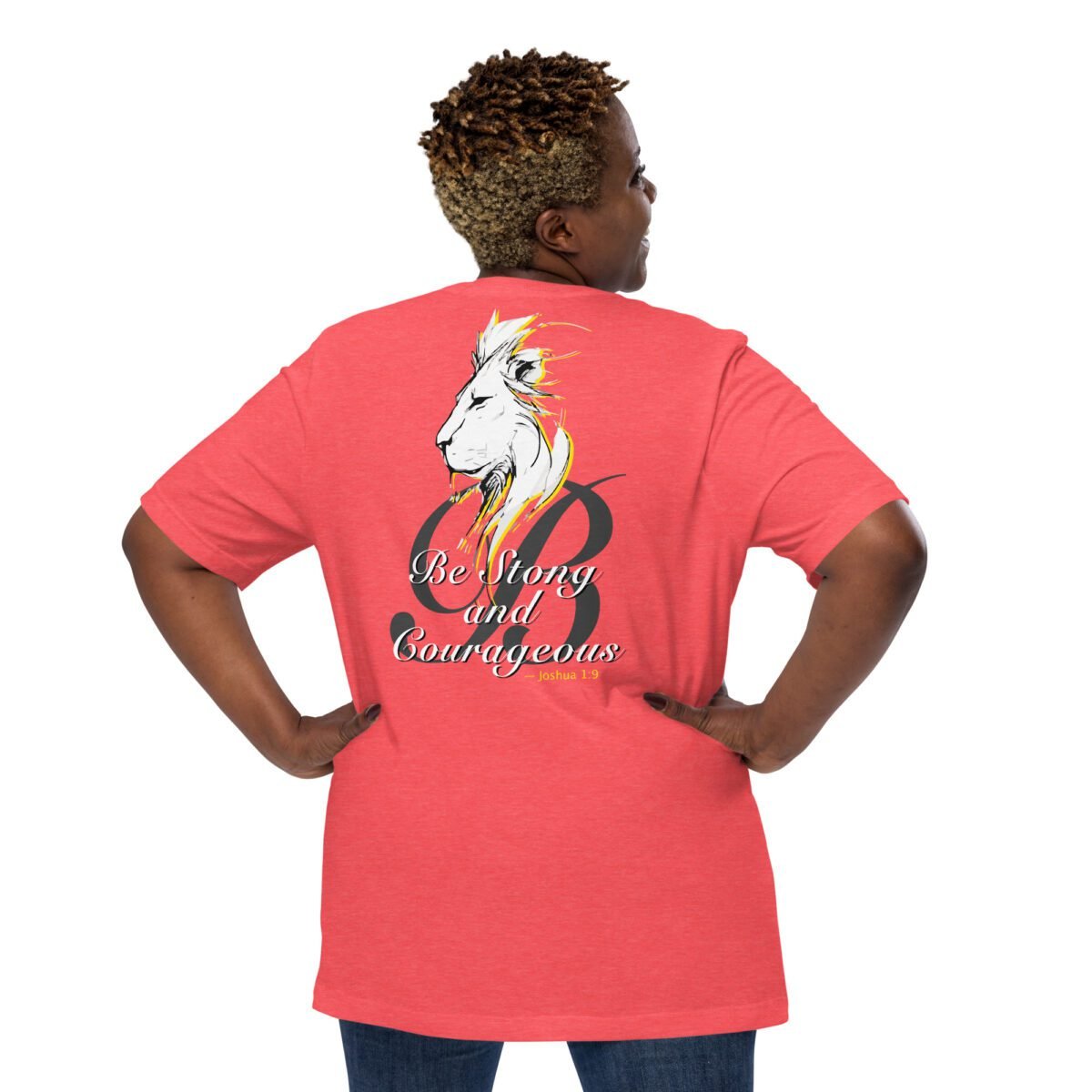 Christian apparel t shirt Unisex – Holydrvn Lion - Image 12