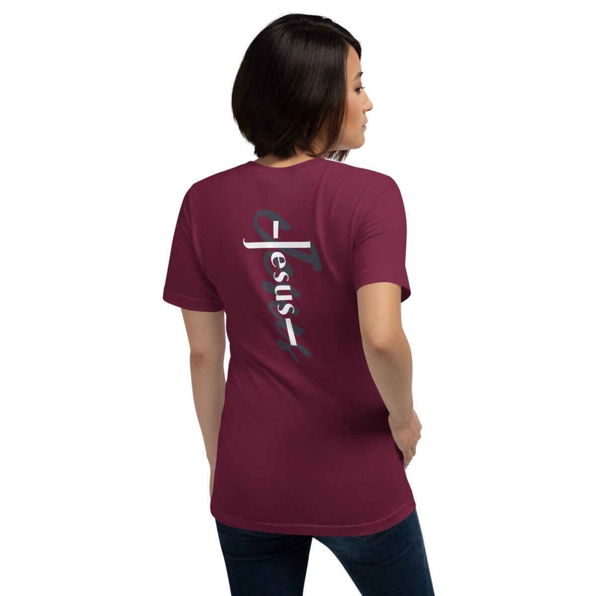 Christian apparel t shirt Unisex – Holydrvn Jesus Cross - Image 12