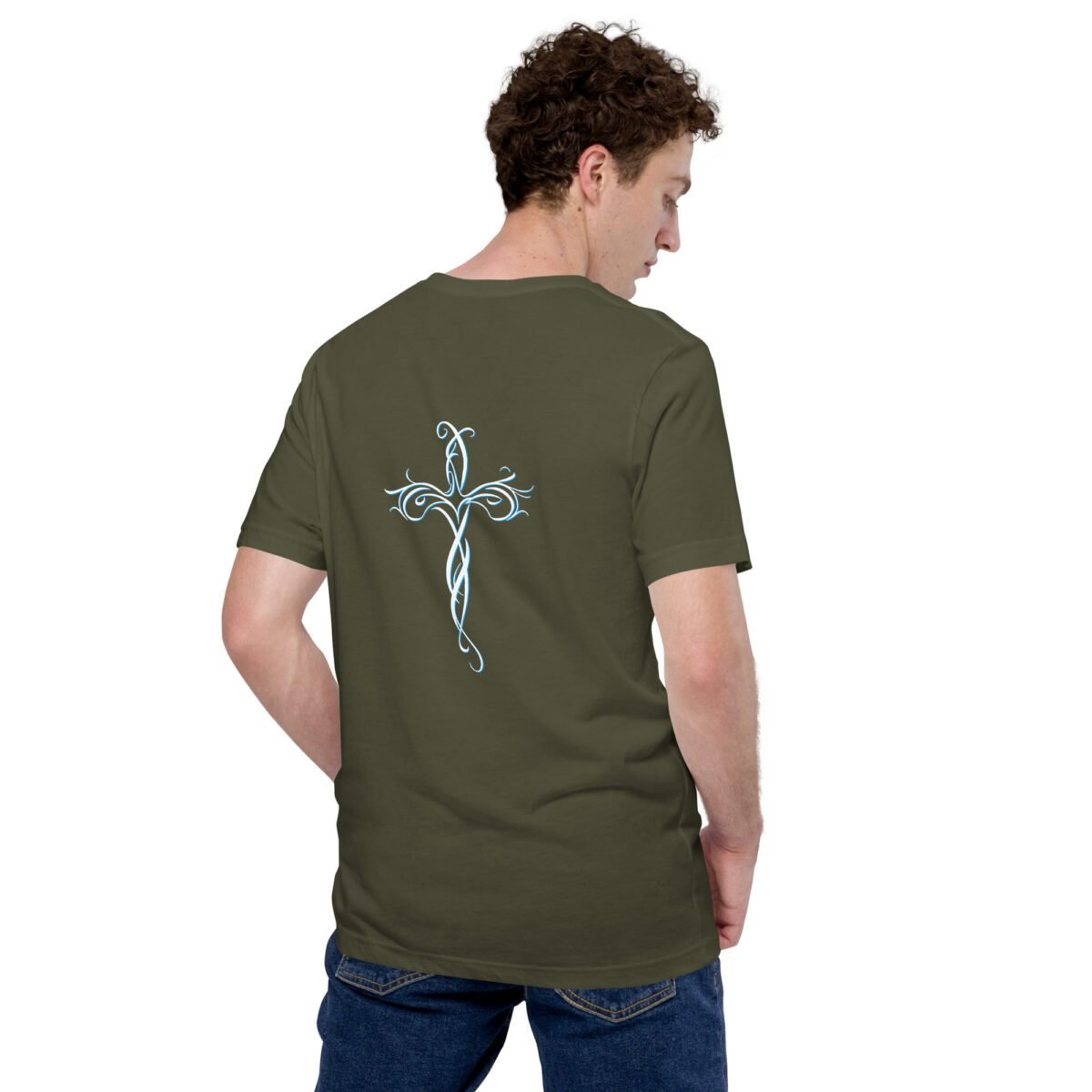 Christian apparel t shirt Unisex – Holydrvn Cross - Image 14