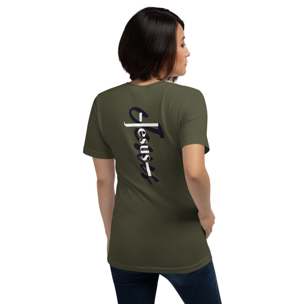 Christian apparel t shirt Unisex – Holydrvn Jesus Cross - Image 16