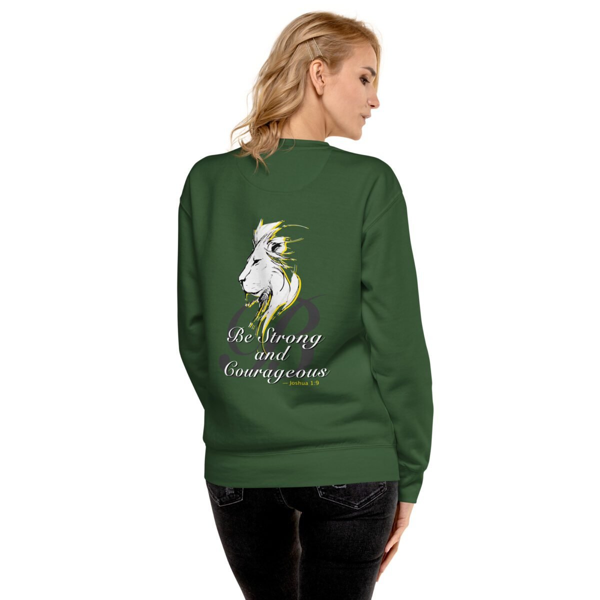 Christian apparel sweatshirt Unisex - Holydrvn Lion - Image 17