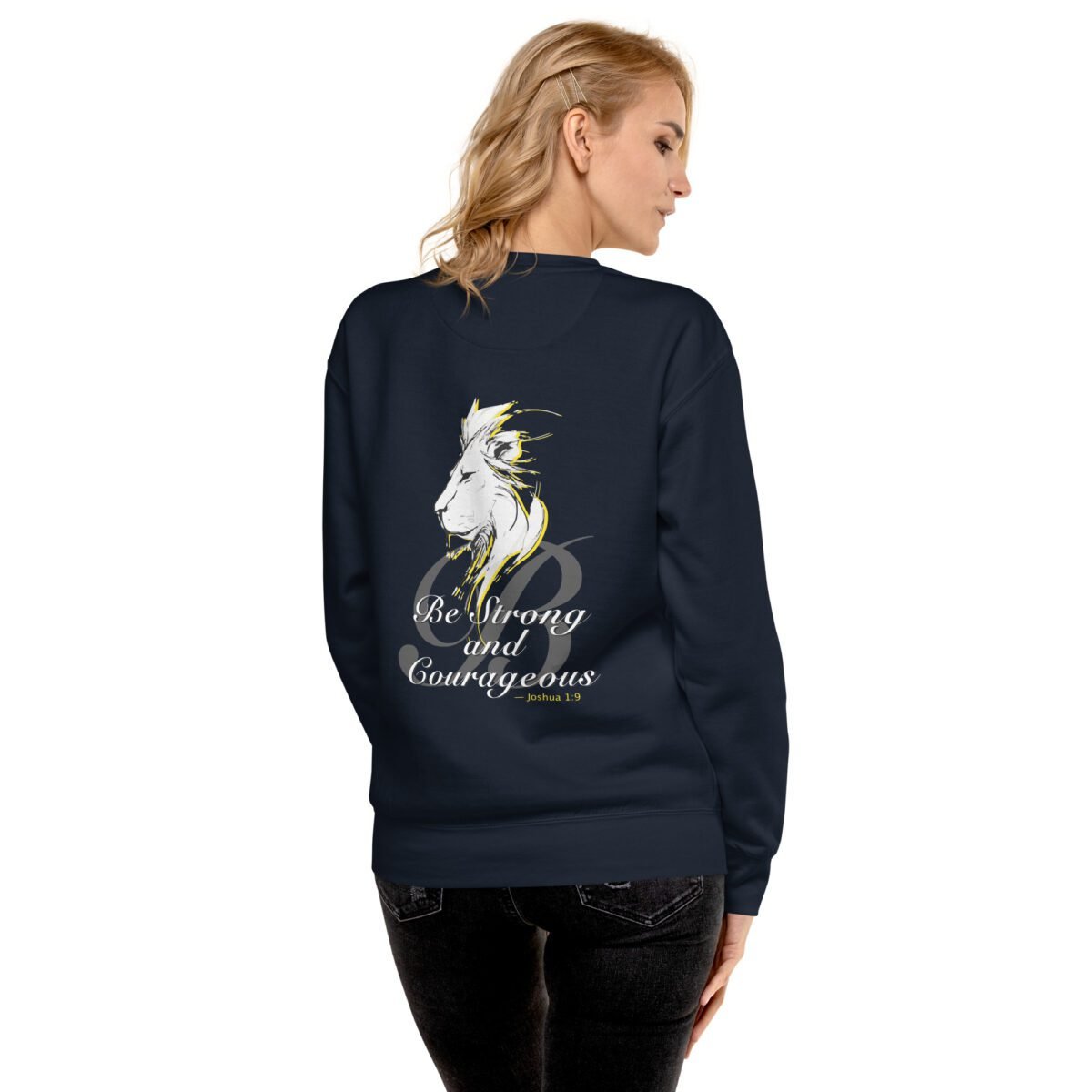 Christian apparel sweatshirt Unisex - Holydrvn Lion - Image 11