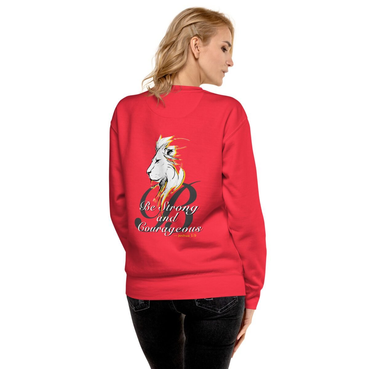 Christian apparel sweatshirt Unisex - Holydrvn Lion - Image 19