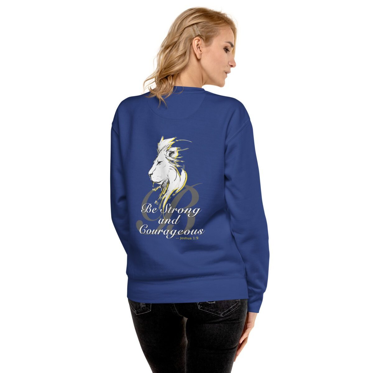 Christian apparel sweatshirt Unisex - Holydrvn Lion - Image 15